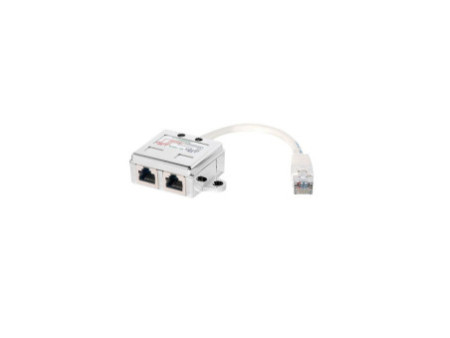 LogiLink Adaptateur T RJ45, 2 x 10/100BaseT