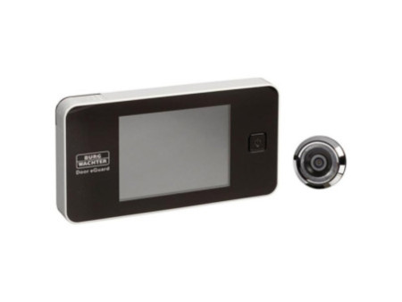 BURG-WÄCHTER Espion électronique de porte, noir/blanc