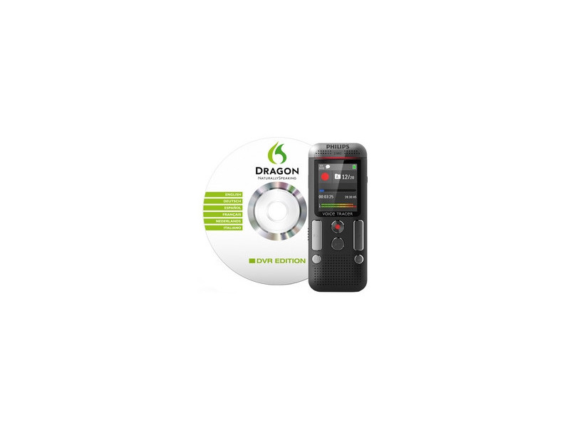 PHILIPS Dictaphone numérique DVT2700, 4 GB mémoire