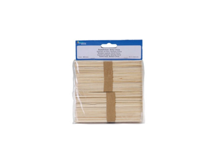 GLOREX spatules en bois, longueur: 110 mm, tiges de glaces