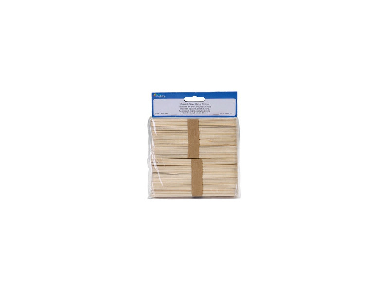 GLOREX spatules en bois, longueur: 110 mm, tiges de glaces