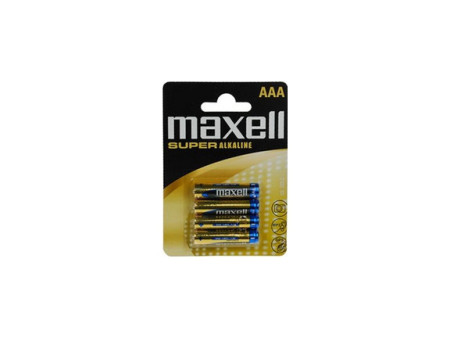 maxell Alkaline Batterie "SUPER", Micro AAA, 2er Blister