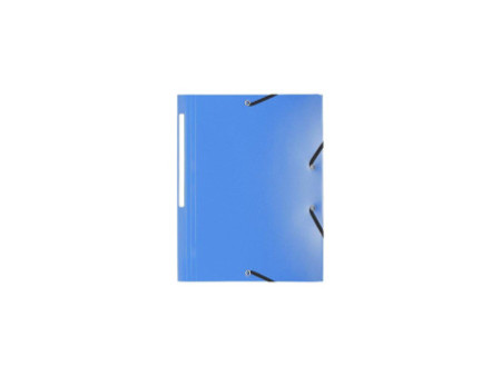 EXACOMPTA Chemise à élastiques, PP, format A4, bleu foncé