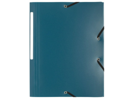 EXACOMPTA Chemise à élastiques, Pp, format A4, vert foncé