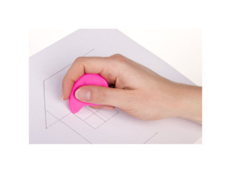 Kores Gomme plastique "VERVE", couleurs assorties