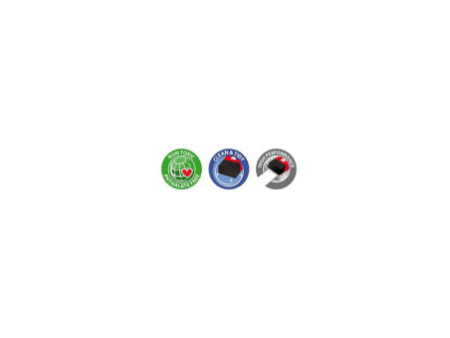 Kores Gomme en plastique ´KE20´, noir