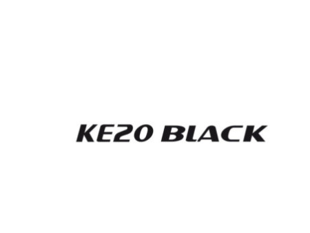 Kores Gomme en plastique ´KE20´, noir
