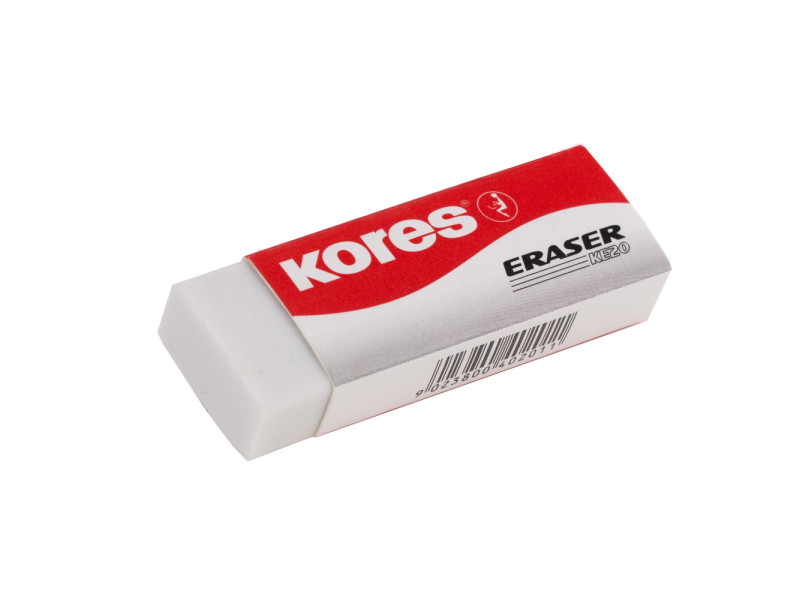 Kores gomme en plastique ´KE20´,(L)60 x (P)21 x (H)10 mm