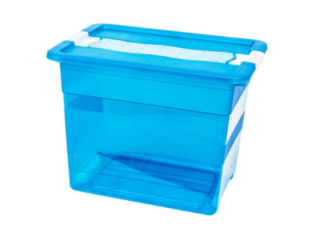 keeeper boîte de rangement "cornelia", 24 litres, bleu frais