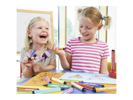 STABILO Stylo feutre Trio Scribbi, violet