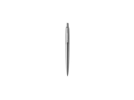 PARKER Jotter Set Duo : stylo bille acier CT avecrecharge bleu pointe moyenne + bloc notes