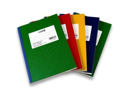 LANDRÉ Notizbuch DIN A5, 72 Blatt, 70 g/qm, liniert