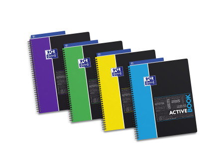 Oxford Etudiants Cahier 'ACTIVEBOOK', A4+, quadrillé