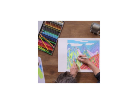 CARAN D'ACHE Crayon de couleur Prismalo, brun