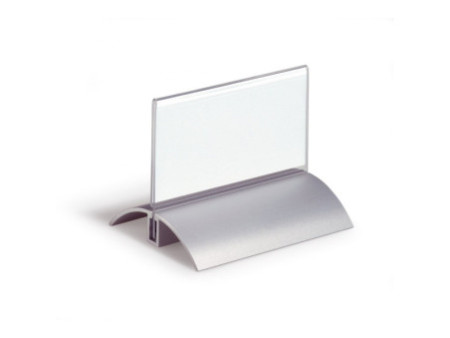 DURABLE Chevalet de table porte-noms DESK PRESENTER DE LUXE