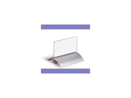 DURABLE Chevalet de table porte-noms DESK PRESENTER DE LUXE