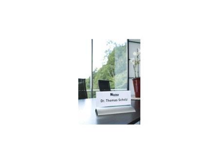 DURABLE Chevalet de table porte-noms DESK PRESENTER DE LUXE