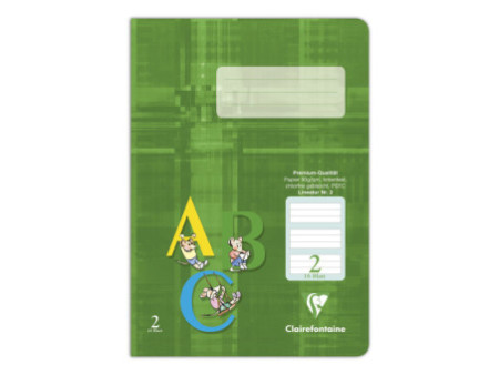 Clairefontaine Schulheft Premium, DIN A5, Lineatur 2