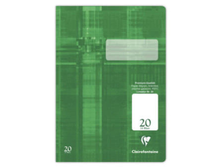 Clairefontaine Schulheft Premium, DIN A4, Lineatur 20