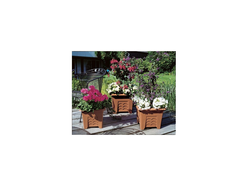 emsa Bacs de fleurs TERRA GRANDE, 290 x 290 mm, anthracite