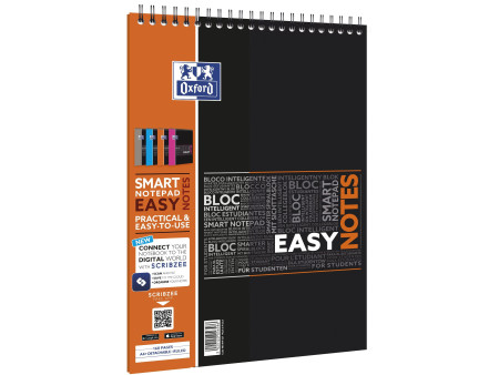 Oxford Etudiants Bloc-notes à spirale 'EASYNOTES', A4+