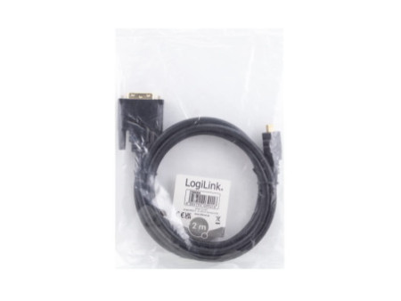 LogiLink Câble de connexion mini HDMI, mini HDMI - DVI-D,
