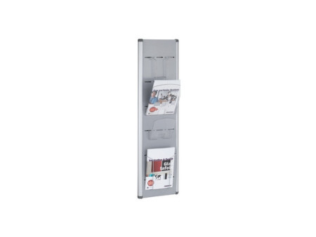 FRANKEN  étagère murale pour prospectus ECO, hauteur:1.150mm