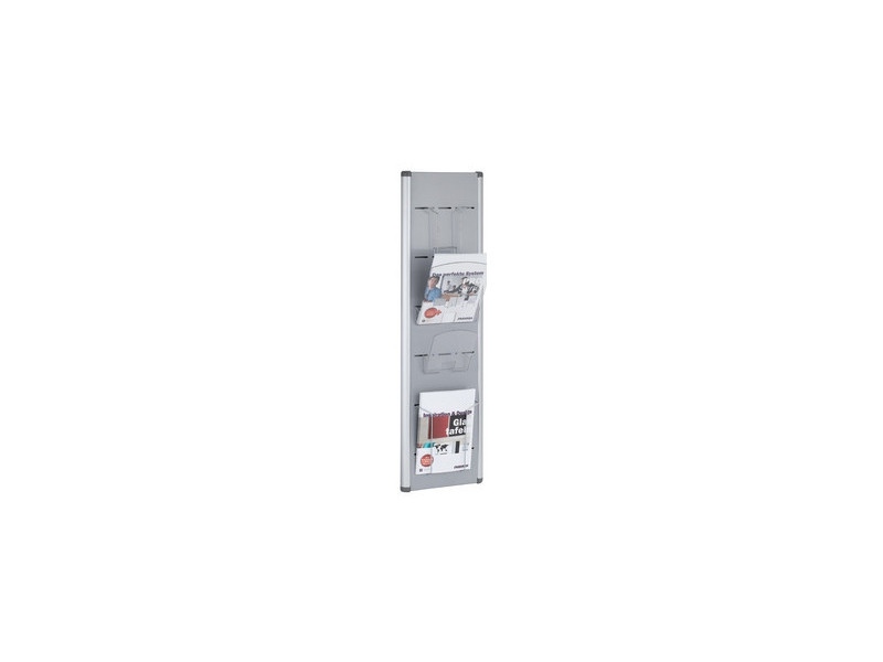 FRANKEN  étagère murale pour prospectus ECO, hauteur:1.150mm