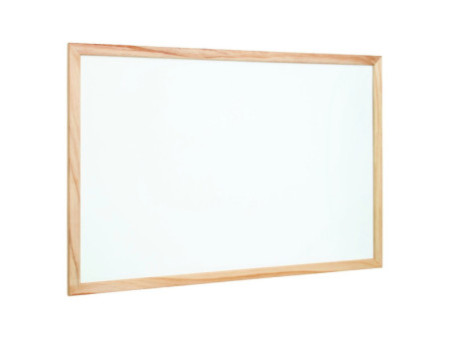 nobo tableau blanc Basic, en melamine, (L)600 x (H)400 mm