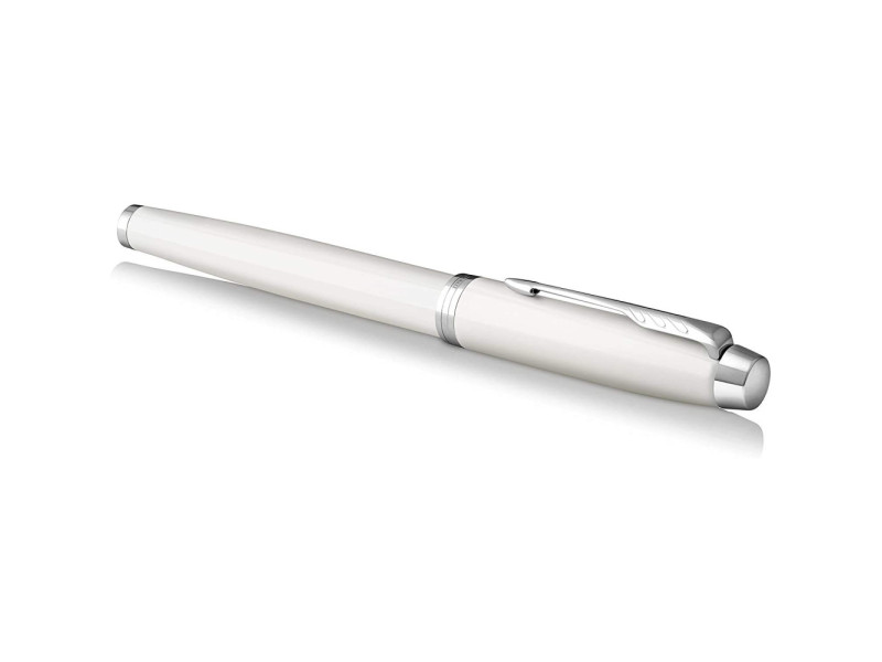 PARKER Stylo plume IM Laque Blanche C.T.