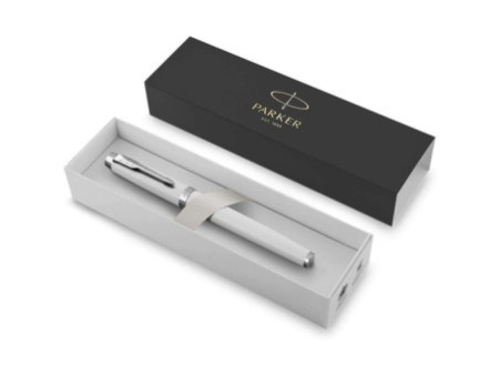 PARKER Stylo plume IM Laque Blanche C.T.