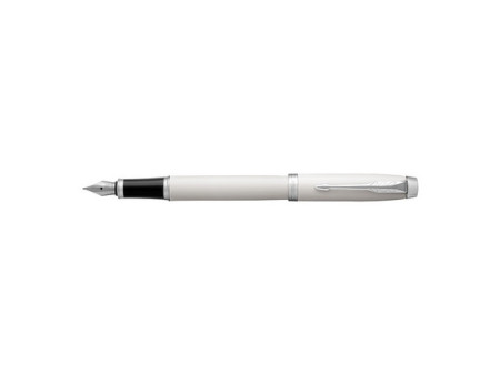 PARKER Stylo plume IM Laque Blanche C.T.