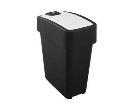 keeeper Poubelle magne, 10 litres, anthracite / crème