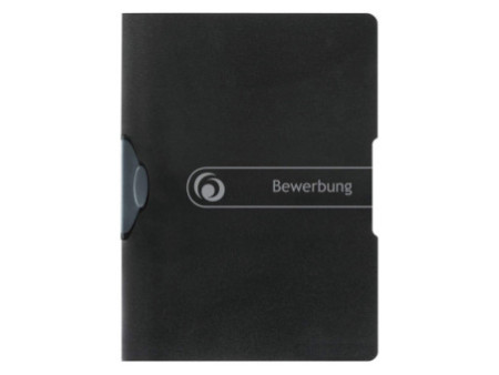 herlitz Bewerbungsmappe Express-Clip, DIN A4, PP, schwarz