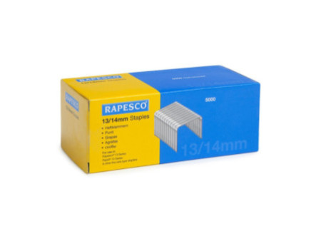 RAPESCO Agrafes pour pistolet agrafeur 13/14, galvanisé