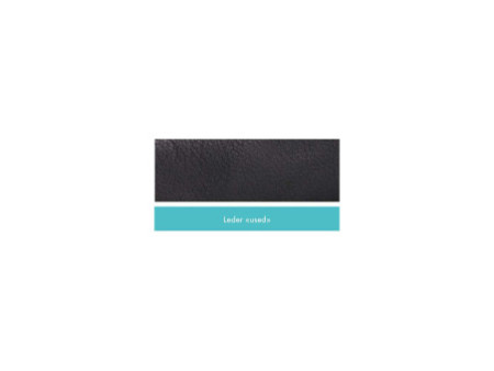 Clairefontaine Trousse rectangulaire, cuir noir vieilli