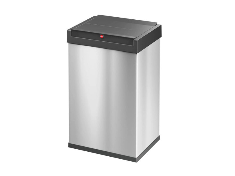 Hailo Poubelle Big-Box Swing L, 35 litres, acier inoxydable