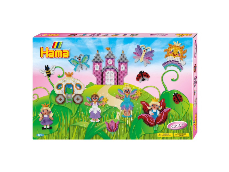 Hama Perles à repasser midi ´Fées magiques´, coffret cadeau