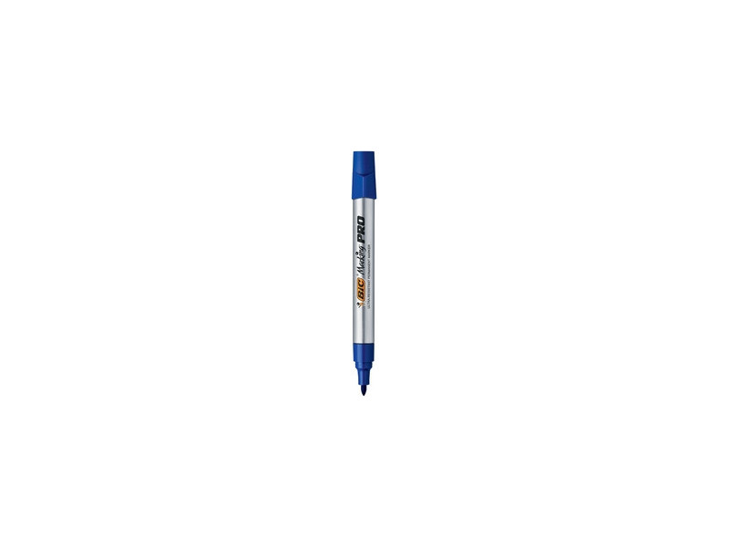 BIC Marqueur permanent Pro, pointe ogive, bleu