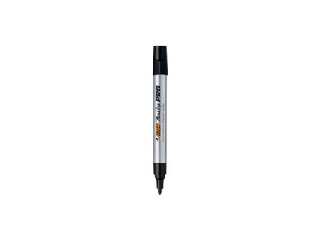 BIC Marqueur permanent Pro, pointe ogive, bleu