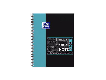 Oxford Etudiants Cahier à spirale 'NOTEBOOK', A4+, quadrillé