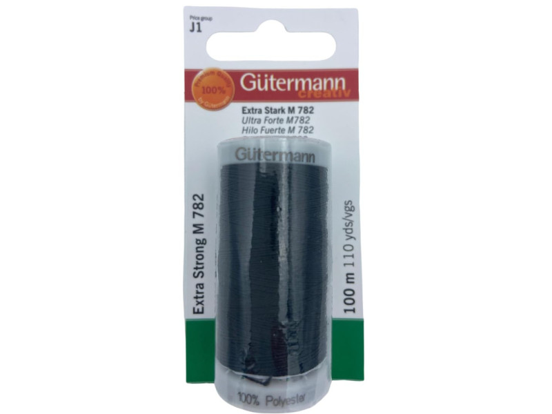 Gütermann Fil à coudre ´Extra Fort M 782´ SB, Farbe : 000