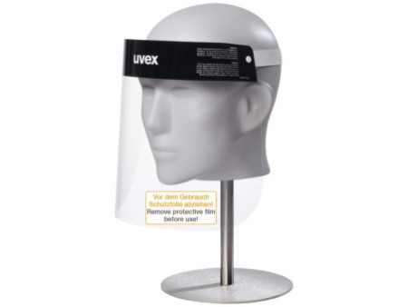 uvex Visière de protection à usage unique, écran PET: 0,3 mm