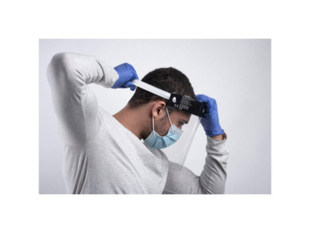 uvex Visière de protection à usage unique, écran PET: 0,3 mm