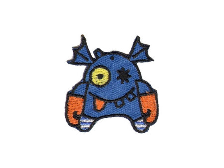 KWM Ecusson thermocollant ´Monstre chapeau de pirate´