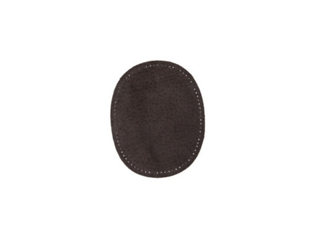 KWM Patch à coudre, cuir, brun