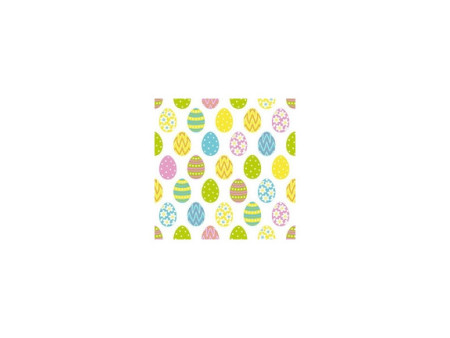 PAPSTAR Serviettes à motif de Pâques Pastelägg
