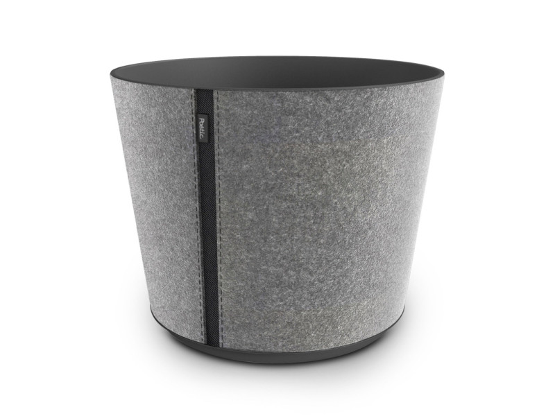 Poétic Pot de fleurs CASA SLEEVE, rond, 310 mm, anthracite