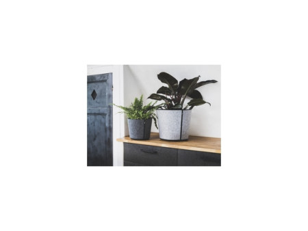 Poétic Pot de fleurs CASA SLEEVE, rond, 310 mm, anthracite