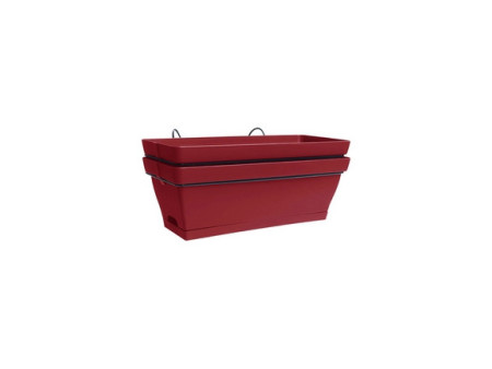 Poétic Set jardinière/soucoupe/support ROMEO, granit